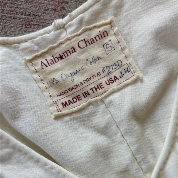 Alabama Chanin Organic Cotton Sleeveless Top - Picture 6 of 6